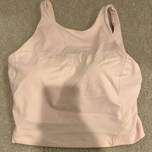 lululemon strawberry milkshake high neck align tank